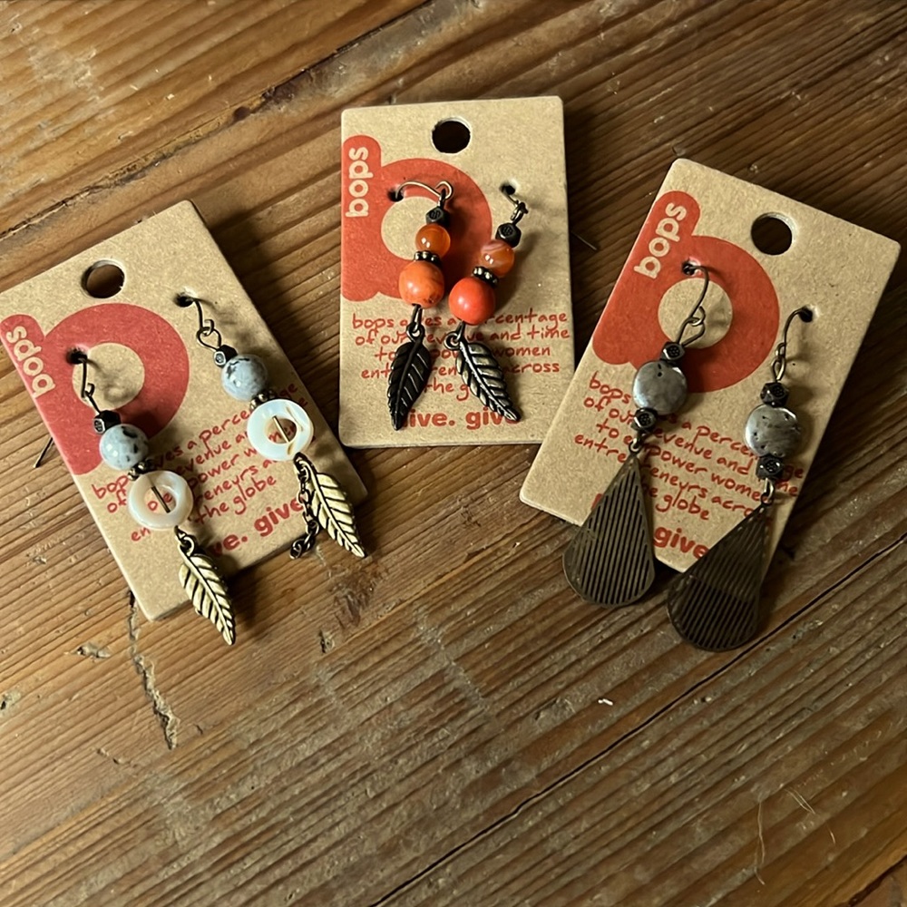 NWT Bundle of 3 Bops Boho Earrings